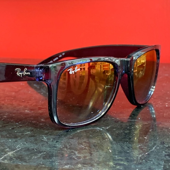 Ray-Ban Other - RARE! Ray Ban BLUE Transparent Frames NIB! Green